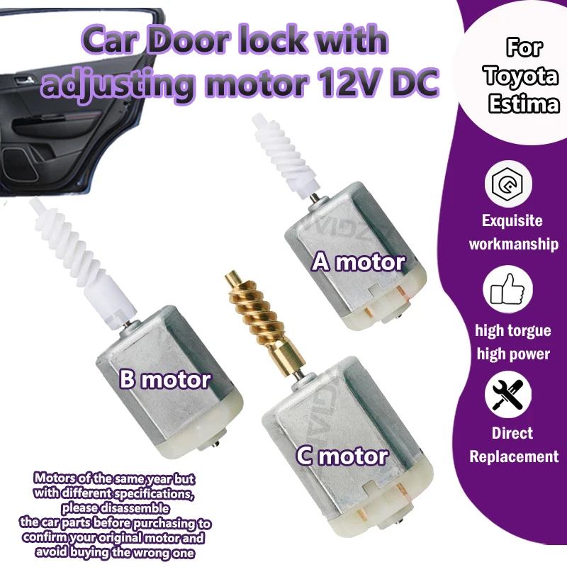 

KN619Z12/1020343 3L1621/FC-280PC-20150 For Toyota Estima II Car Door lock with adjusting motor 12V DC Interior parts VD304510