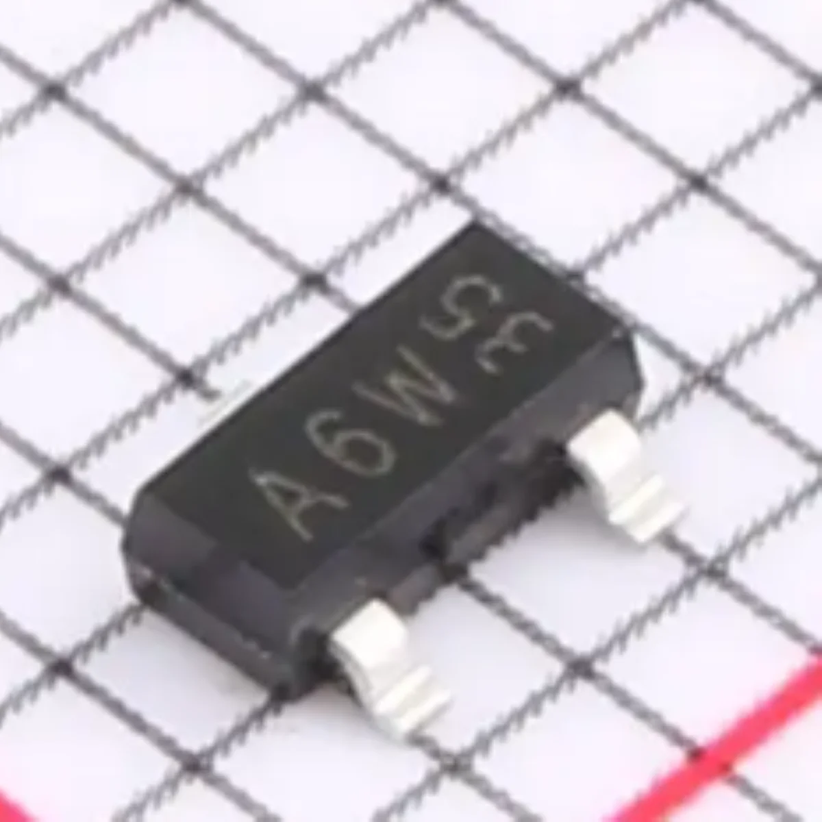 BAS16,215 Marking A6* A6W SOT-23-3 TO236AB NEW Original Switching Diode Stand-Alone, 1.25V@150mA 100V 215mA 0.215A DIODE STD