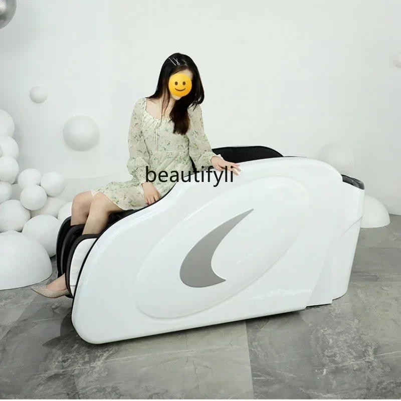 5556Hair Salon Electric Smart Shampoo Bed Beauty Salon Thai Automatic Massage Head Therapy Fumigation Flush Bed D1089
