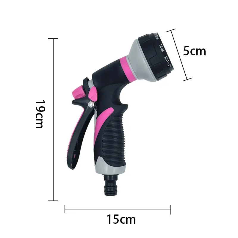 Spray Rasen Bewässerung Multifunktions Auto Waschen Hochdruck Langlebige Hand Werkzeuge Schlauch Sprinkler Düse Garten – Detail 14