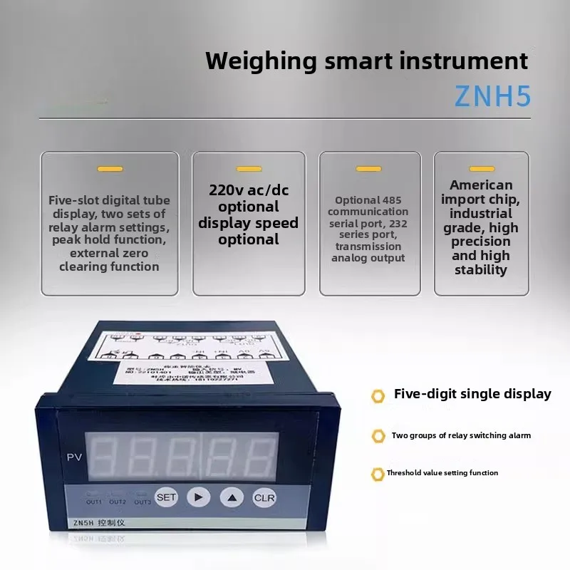 Weighing Display Controller Force Measurement Pressure Tensile Torque Weighing Sensor Instrument Digital Instrument