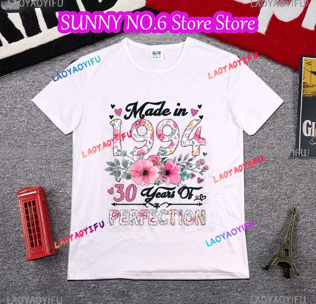 Legend 1994 Birthday Gifts 30 Year Old 30th Bday Present T Shirts Summer Graphic Streetwear Short Sleeve T-shirt Mens Clothing