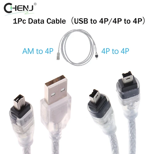 1394 Fire Wire USB a 4p USB a 1394 Cable de datos IEEE 1394, Cable de conexión, cámara DV, tarjeta de adquisición, impresora, escáner, videocámara