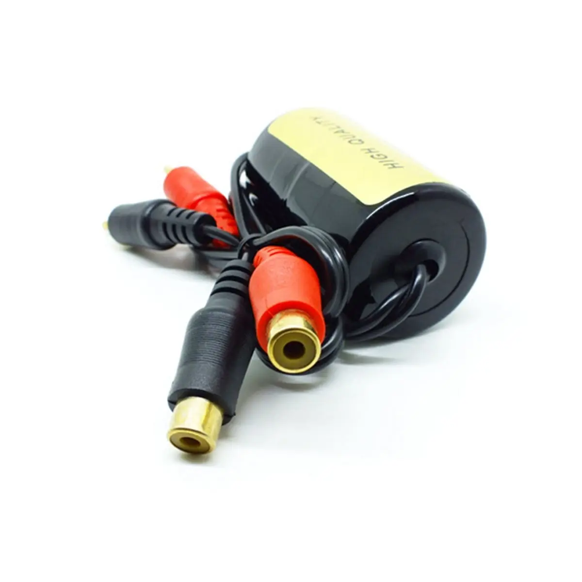 AAAE Car Audio Isolator for- Male Female Noise Filter Audio Filter for Car Audio Amplifier Audio Modification