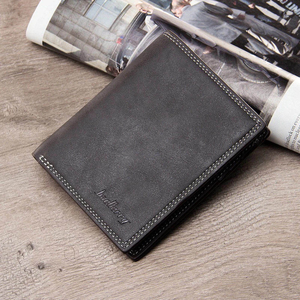 Baellerry Butterweiche, schlanke Geldbörse für Herren, minimalistischer Kartenhalter aus PU-Leder – Vordertasche, RFID-blockierender Geld-Organizer – Detail 23