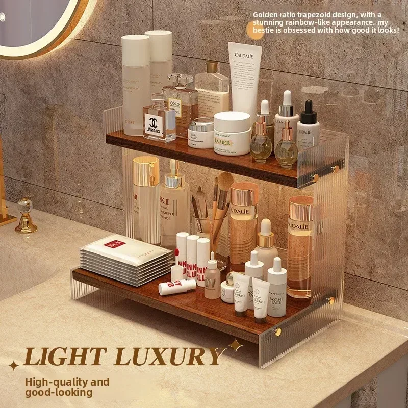 Factory Durable Household GoodsDesktop Shelf Household Cosmetics Storage Rack Acrylic Storage Rack