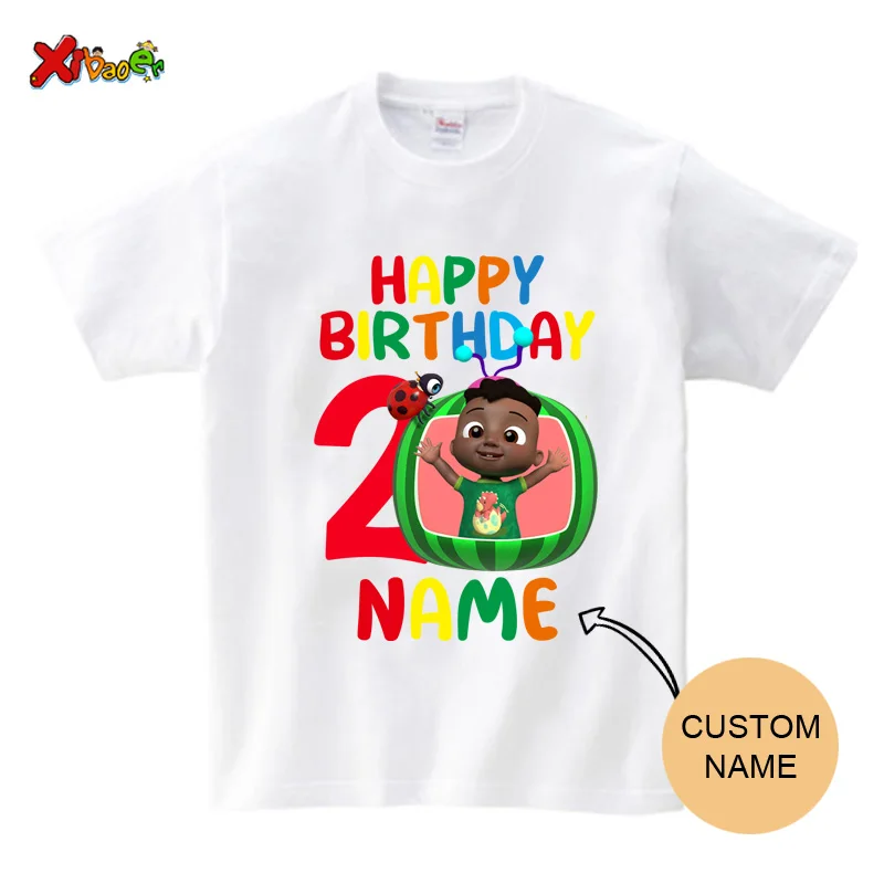 Family Matching Shirt  Birthday Party Shirt T-shirt  Together Family T-Shirt Outfits Custom Name Boys Party Clothes Family Look