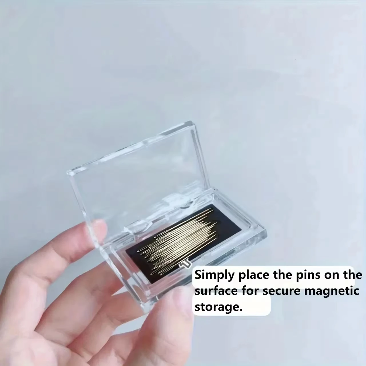 1/3Pcs Magnetic needle box Sewing Needle Storage Case Buttons Pins Storage Box For Sewing Tool Accessories ﻿