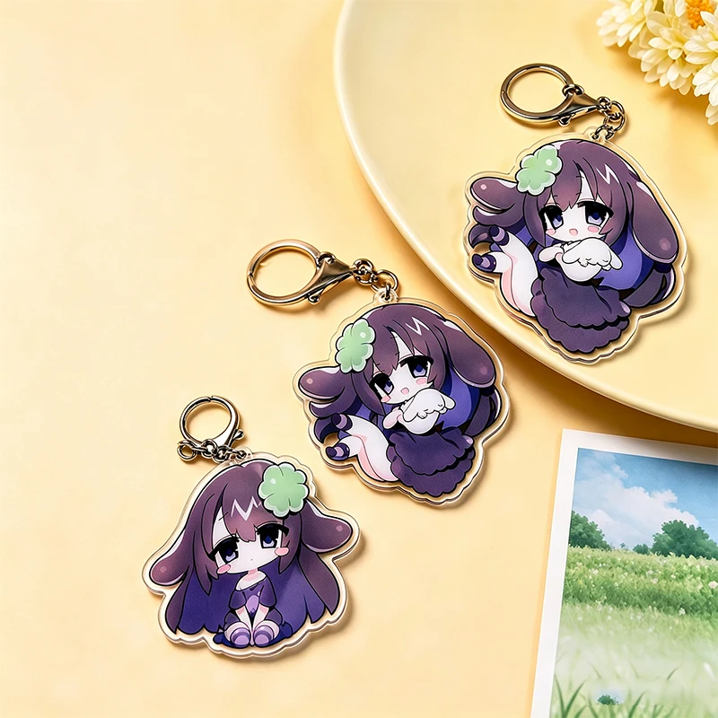 Customized Cartoon Iamge Personalized Acrylic Keychain Custom Picture Optional Sizes Anime Character Pendant Keyring Decoration
