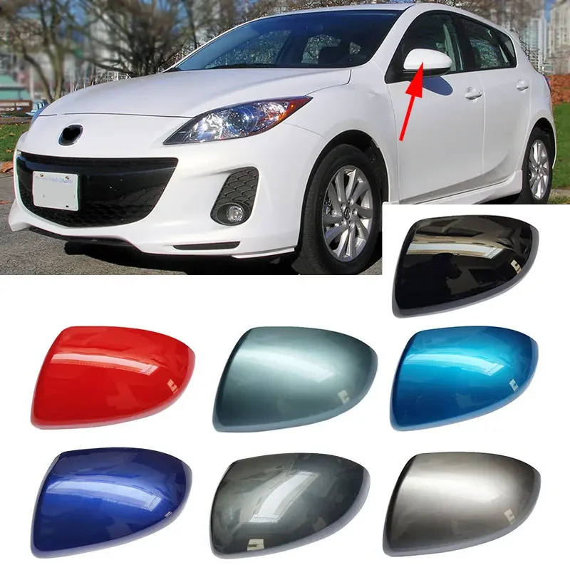 

Left Right Car Wing Door Side Mirror Housing Shell Outside Reverse Cover Cap for Mazda 3 BL 2009 2010 2011 2012 2013