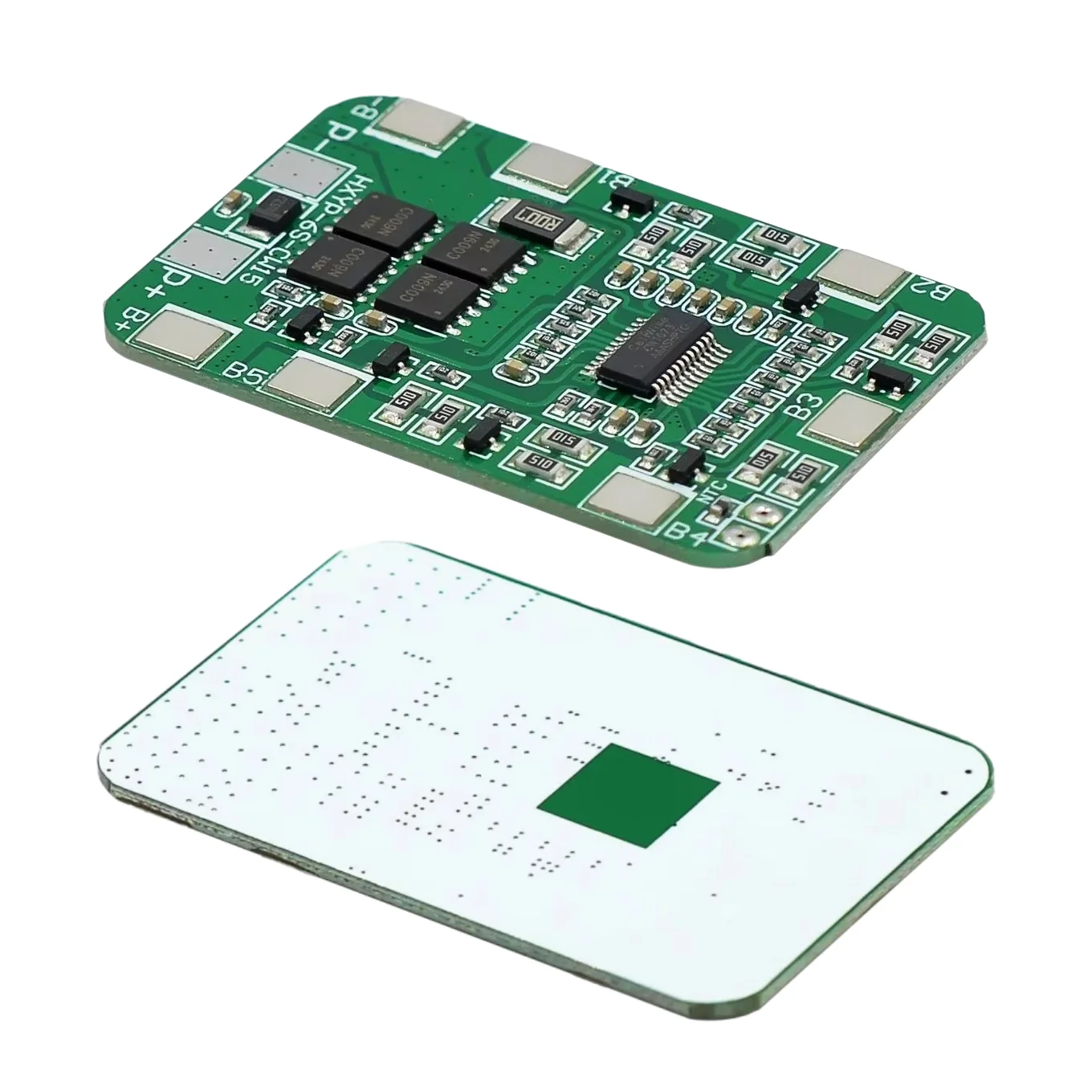 6-series lithium battery protection board with balanced 22.2V/25.2V18650 battery balanced protection board, current of 14A