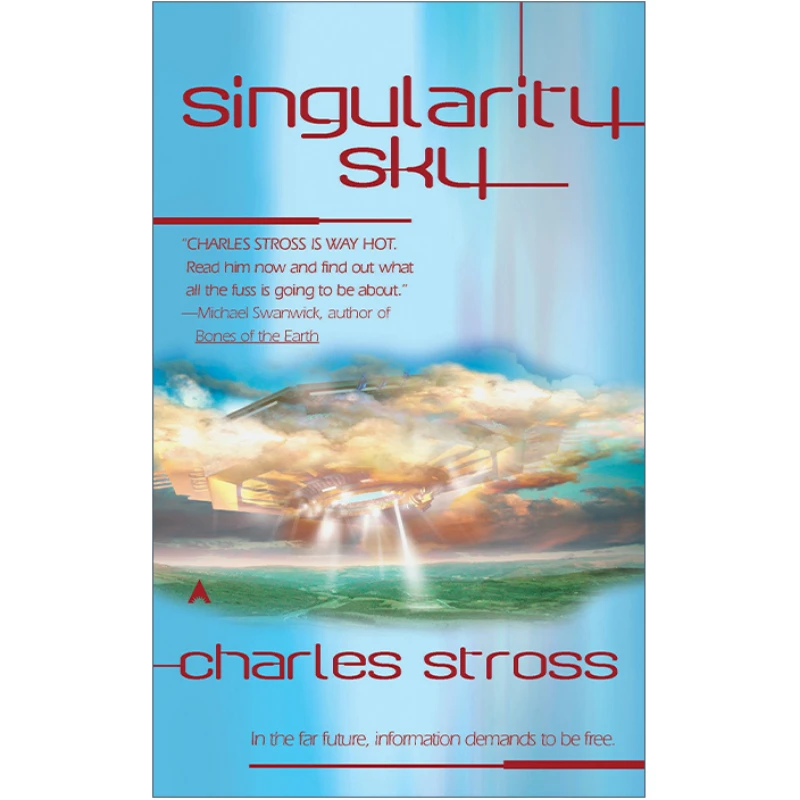 

Singularity Sky Singularity 01, Bestselling books in English, Science Fiction novels 9780441011797