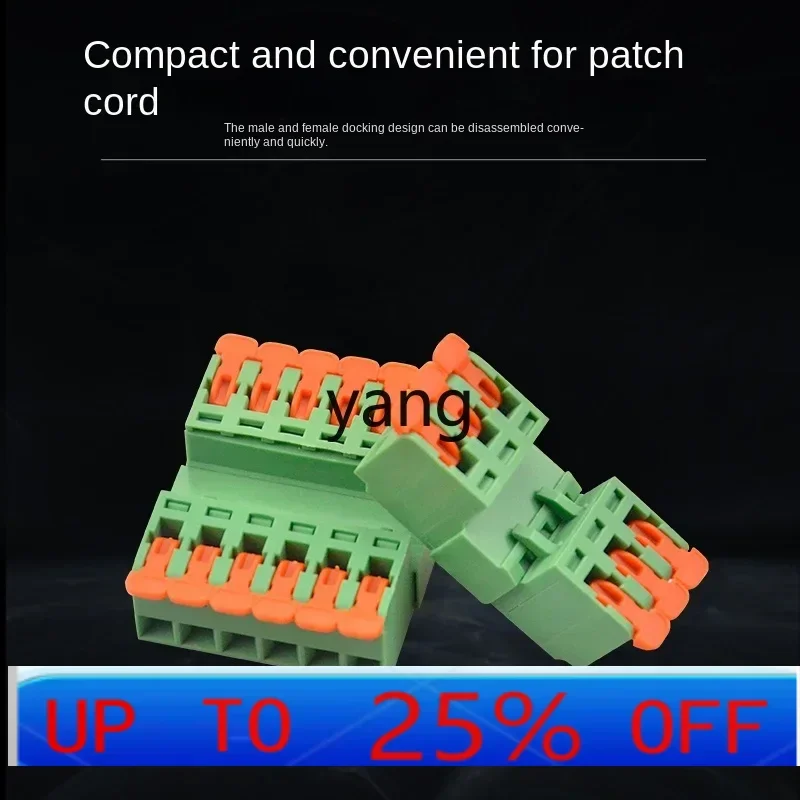 YJQ  solder-free screw-free air docking quick terminal male and female pair plug-in quick terminal