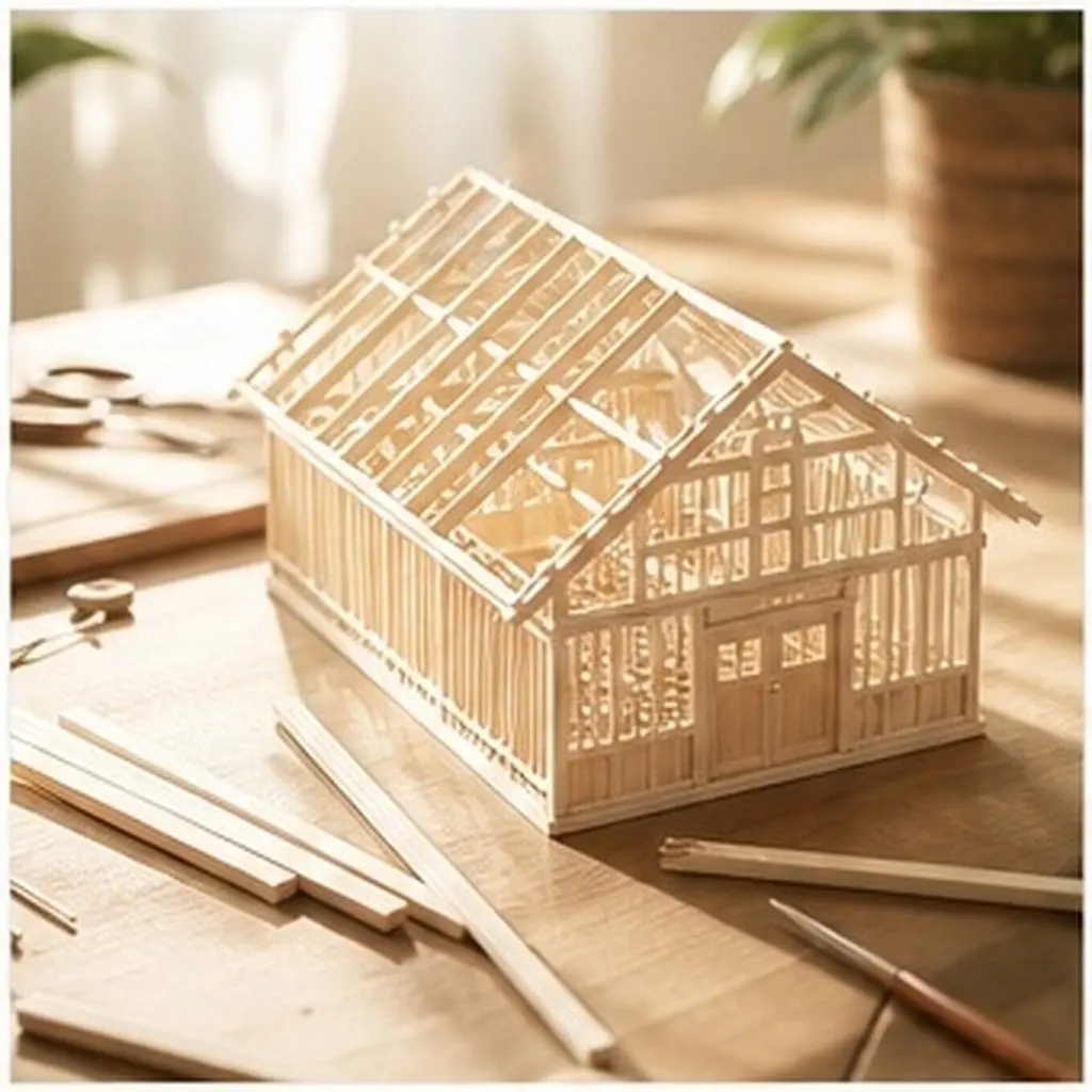 50Pcs Square Wood Dowel Natural Texture Easy Cut Wood Sticks for Crafts DIY Home Art Projects Woodwork Supplies