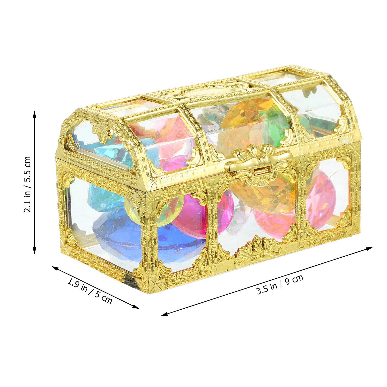 1 مجموعة الأحجار الكريمة الملونة الغوص الأحجار الكريمة الصيف بركة تحت الماء الكنز زينة للأطفال حفلة عيد ميلاد بركة زينة الحفلات #3