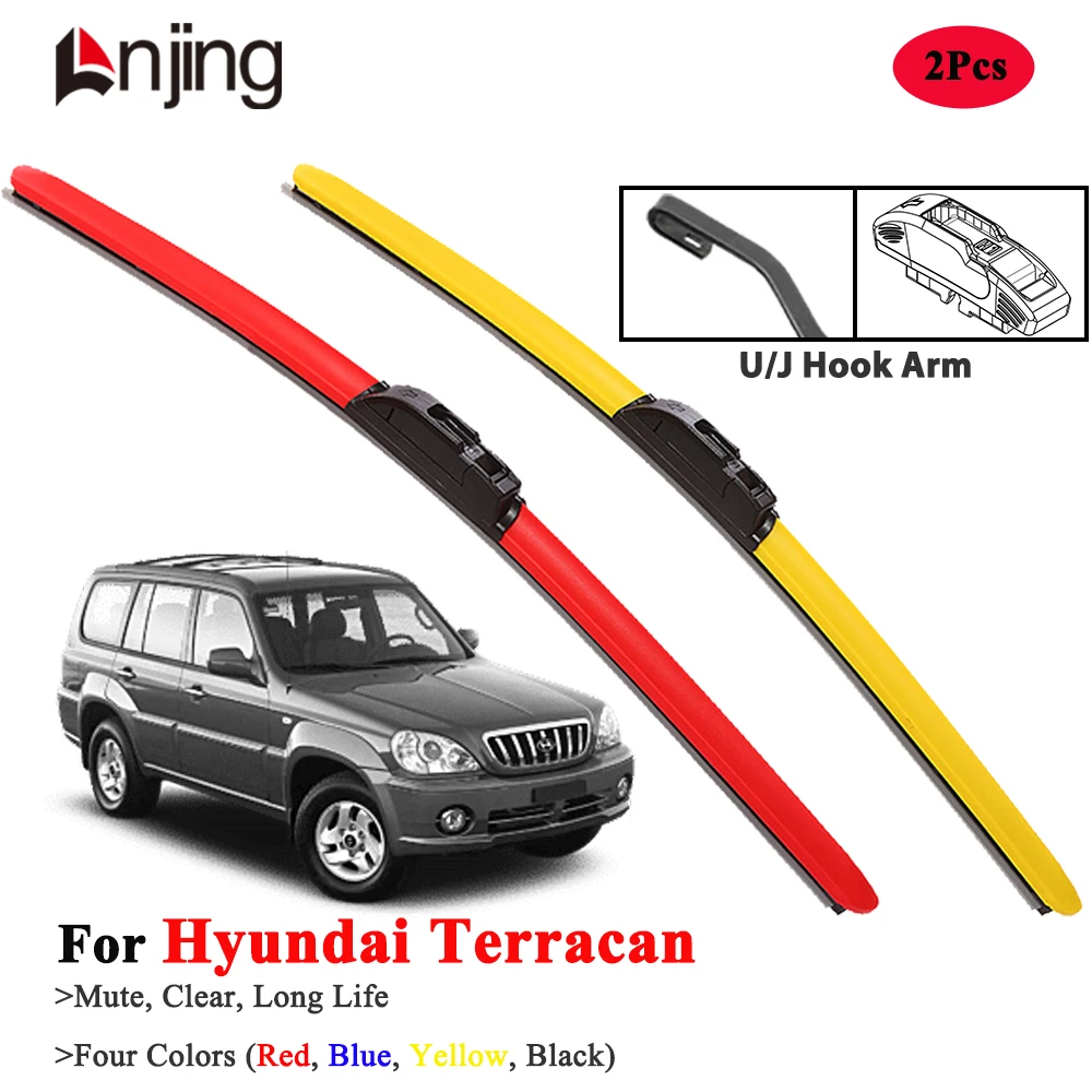 

LNJING Wiper Blades For Hyundai Terracan 2001-2007