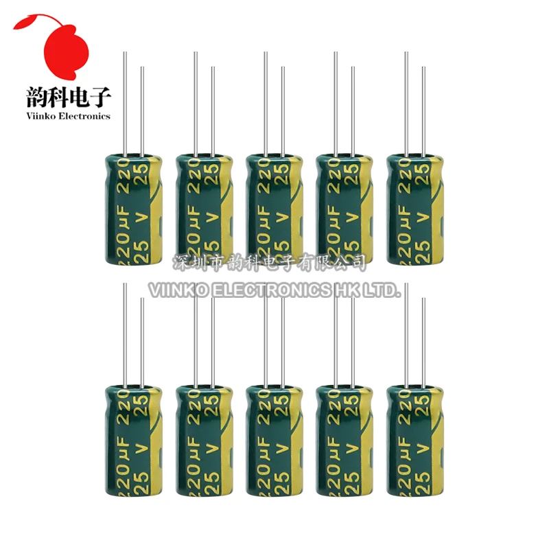 Imagem -05 - Kit Capacitor Eletrolítico de Alumínio 24 Valores Baixo Esr 6.3v50v 1uf1500uf Conjunto Sortido Dip Capacitância 460 Unidades por Caixa