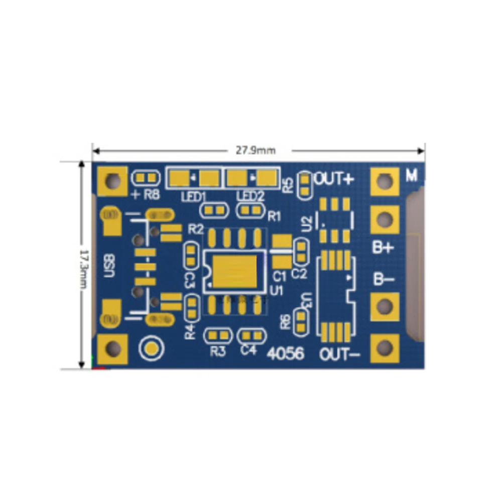 1/5/10PCS Type-c USB 5V 1A 18650 TP4056A modulo caricabatteria agli ioni di litio scheda di ricarica con protezione doppia funzione
