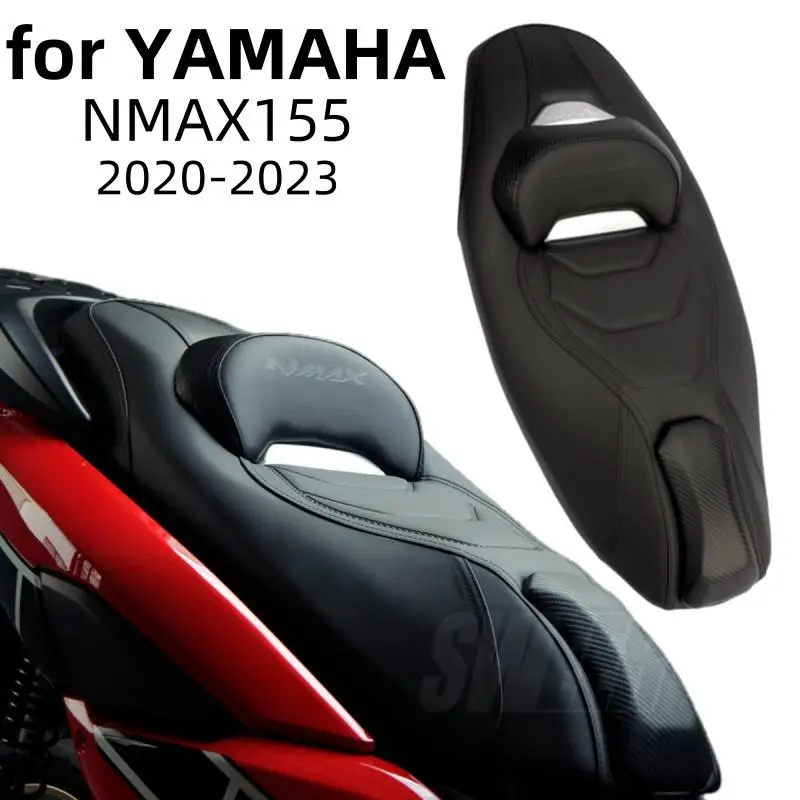 Indonesia Edition Modified Motorcycle Seat Cushion Comfortable Carbon Fiber Pattern Seats for YAMAHA NMAX155 20-23 Accessories