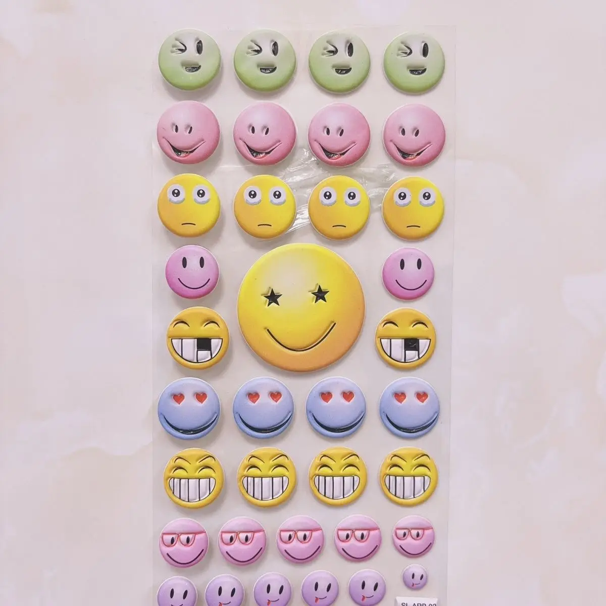 Kawaii التعبير 3D فقاعة القطن ملصق الكرتون Diy بها بنفسك قضية الهاتف المحمول الإبداع الديكور طالب مكافأة ملصق لعبة