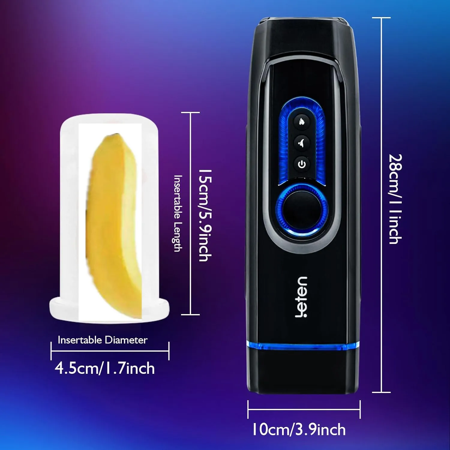 Leten عالية السرعة كوب الاستمناء المكبس ، صوت التدفئة ، وسائط الدفع الدوارة ، ستروكر الذكور ، فراغ كهربائي ، مهبل جيب ضيق