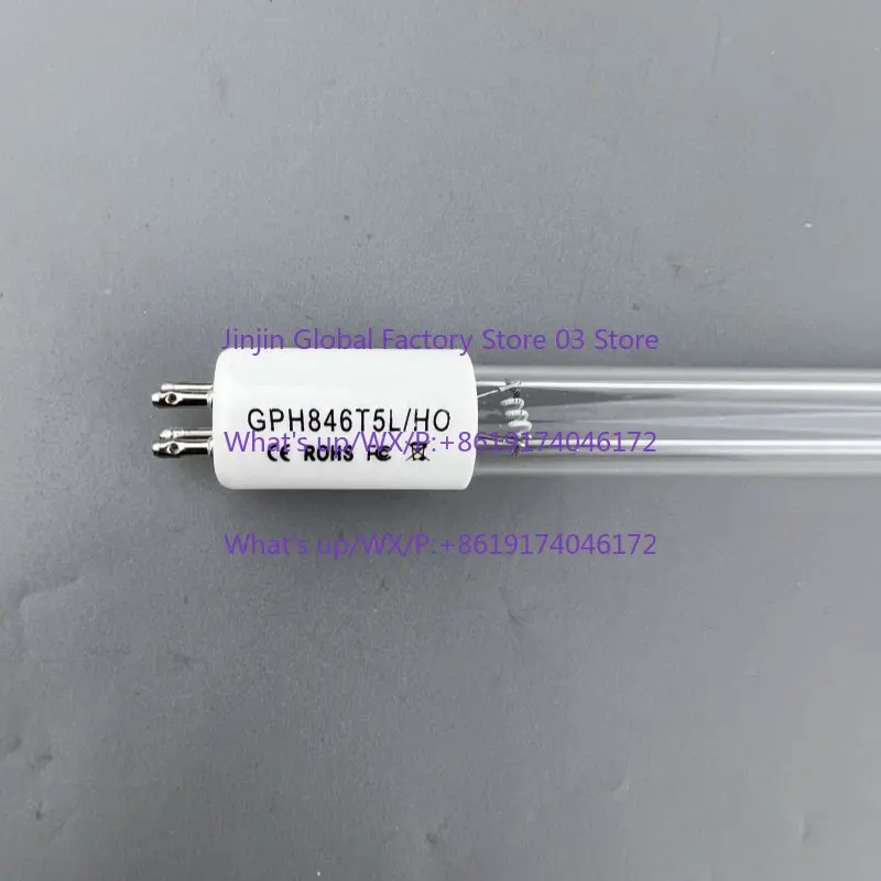 water-treatment-uv-sterilization-and-disinfection-lamp-gph846t5l-ho-80w-single-ended-four-needle-semi-submersible-flow-type