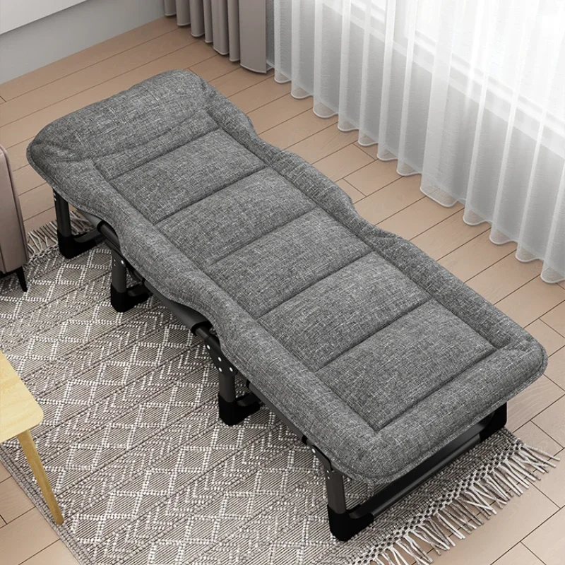 

Lunch break folding bed, office single bed, lounge chair, household simple and portable