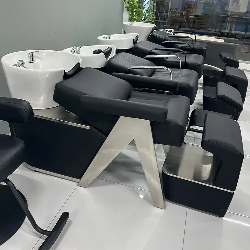 

Professional Shampoo Professional Hair Salon Washbasin Styling Chairs Stylist Recliner Sillas Para Bellezs Salon Styling Chair