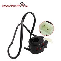Throttle Housing Start Kill Switch Control for 1984-2006 Yamaha PW80 PW 80 PY80 Peewee 80 Throttle Switch On/Off