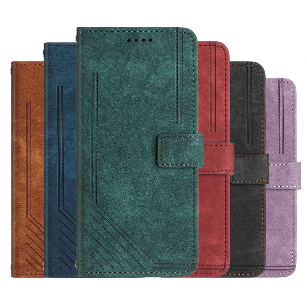 حافظة هاتف جلدية قابلة للطي لهاتف TECNO Spark 30C 30 Pro 20C 20 Pro Plus Go 1 1S 2025 2024 حافظة من نسيج الفلانيل الصخري #6