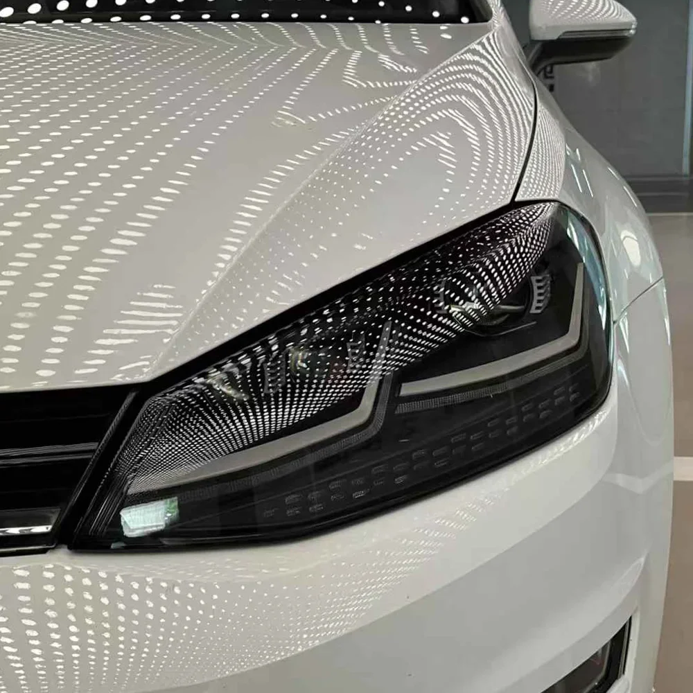 

Для Golf 7 Mk7 2013-2017 автомобильный передний фонарь в сборе, обновленный светодиодный три линзы проектора, автофара, высокие аксессуары, конфигурация