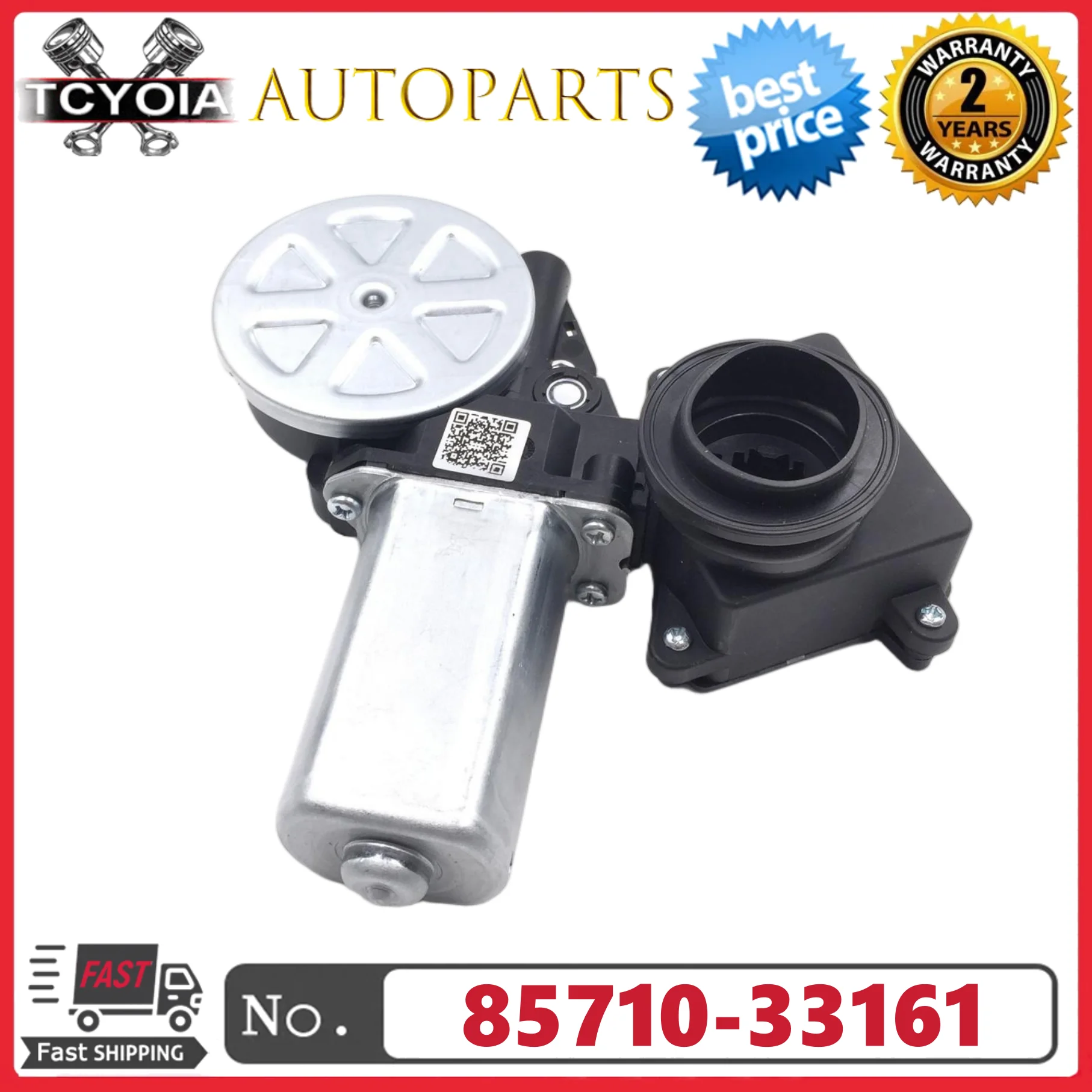 

85710-33161 8571033161 Мотор стеклоподъемника - 10-контактный, передний правый, для Lexus ES350 2007-2012, Toyota Camry Sequoia 2007-2010