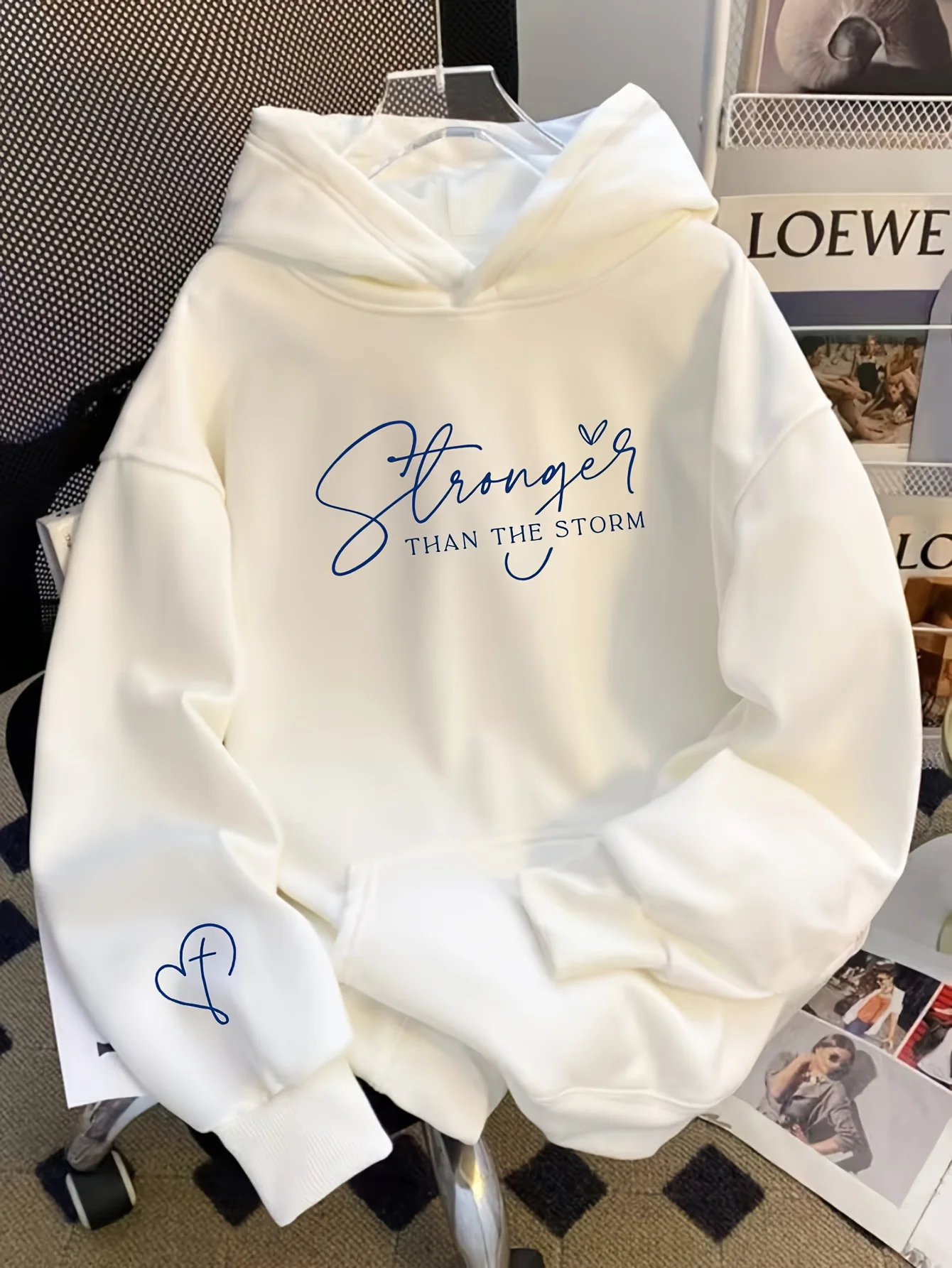 

Men's and Women's Plus Size Printed Top, Loose Casual, Soft, Comfortable and Breathable, Outdoor Sports Loose Pullover Hoodie