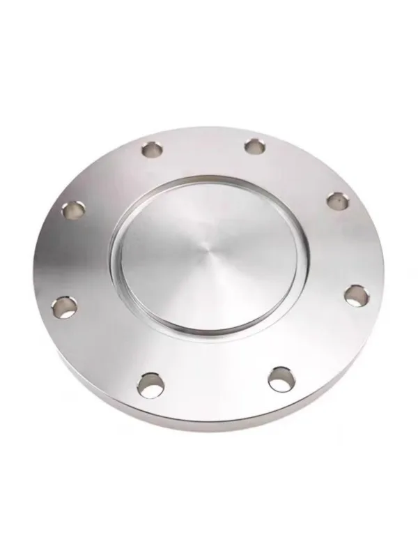 ISO-F high vacuum blind plate 304 stainless steel fixed welding flange blind plate plug with hole