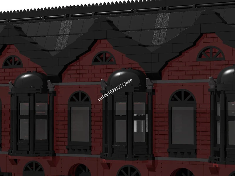 New 2907Pcs City Hot Selling Street View Moc Victorian House Model Custom Puzzles Diy Creative Ideas Kids Toys Birthday Gifts