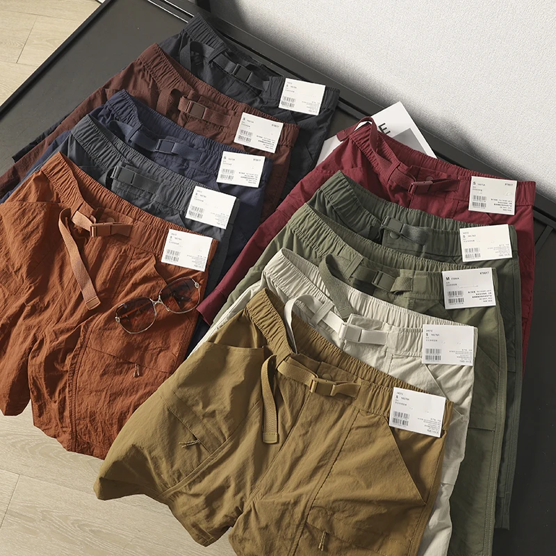

Casual Nylon Straight Leg ort Pants Loose Fit Summer Outdoor Workwear for Men And Women Color Leisure orts