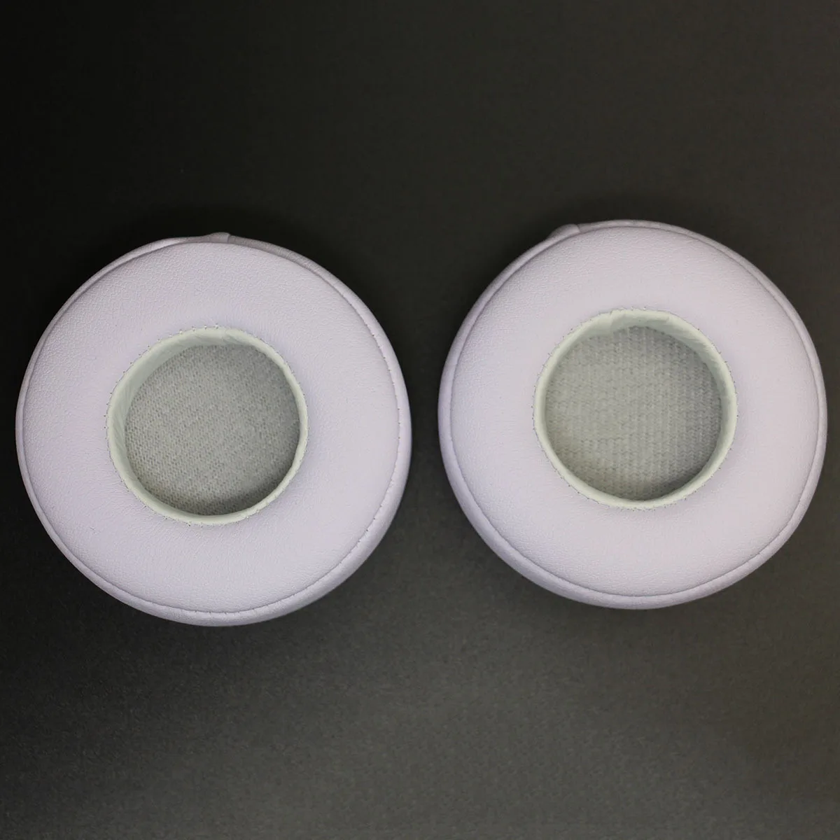 

2pcs Protein Ear Cushion For Headphones White Replacement Ear Pads Soft Comfortable Cushions Durable Headphone
