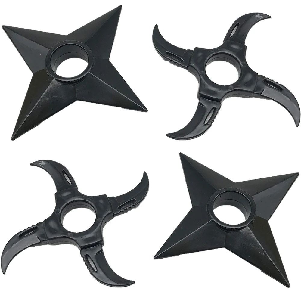 Anime Naruto Shuriken Ninga arma de plástico para niños, accesorios de Cosplay, figura de acción Akatsuki Hatake Kakashi Uchiha, regalo de colección