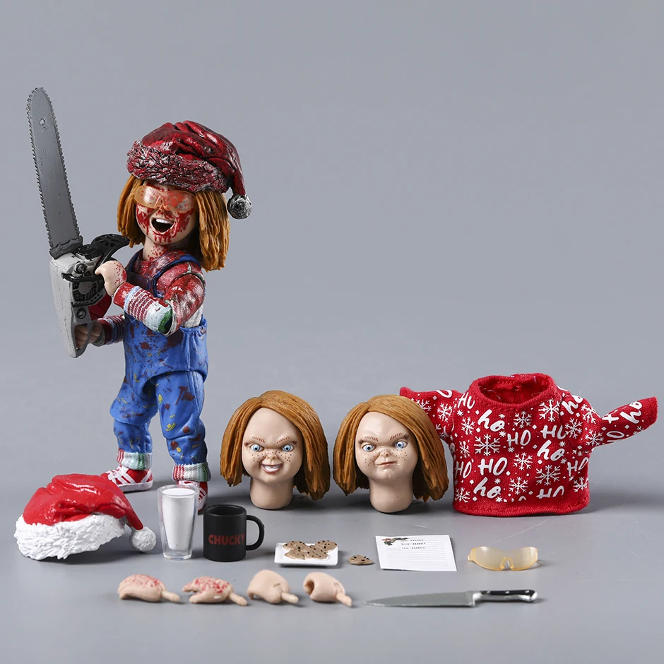 NECA Chucky TV Series Ultimate Chucky Holiday Edition 7 Inch Scale Action Figure