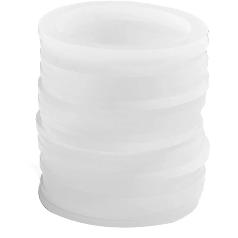 Silicone Sealing Rings Gasket for Leak Proof Mason Jar Lids (72 Pack Regular Mouth)