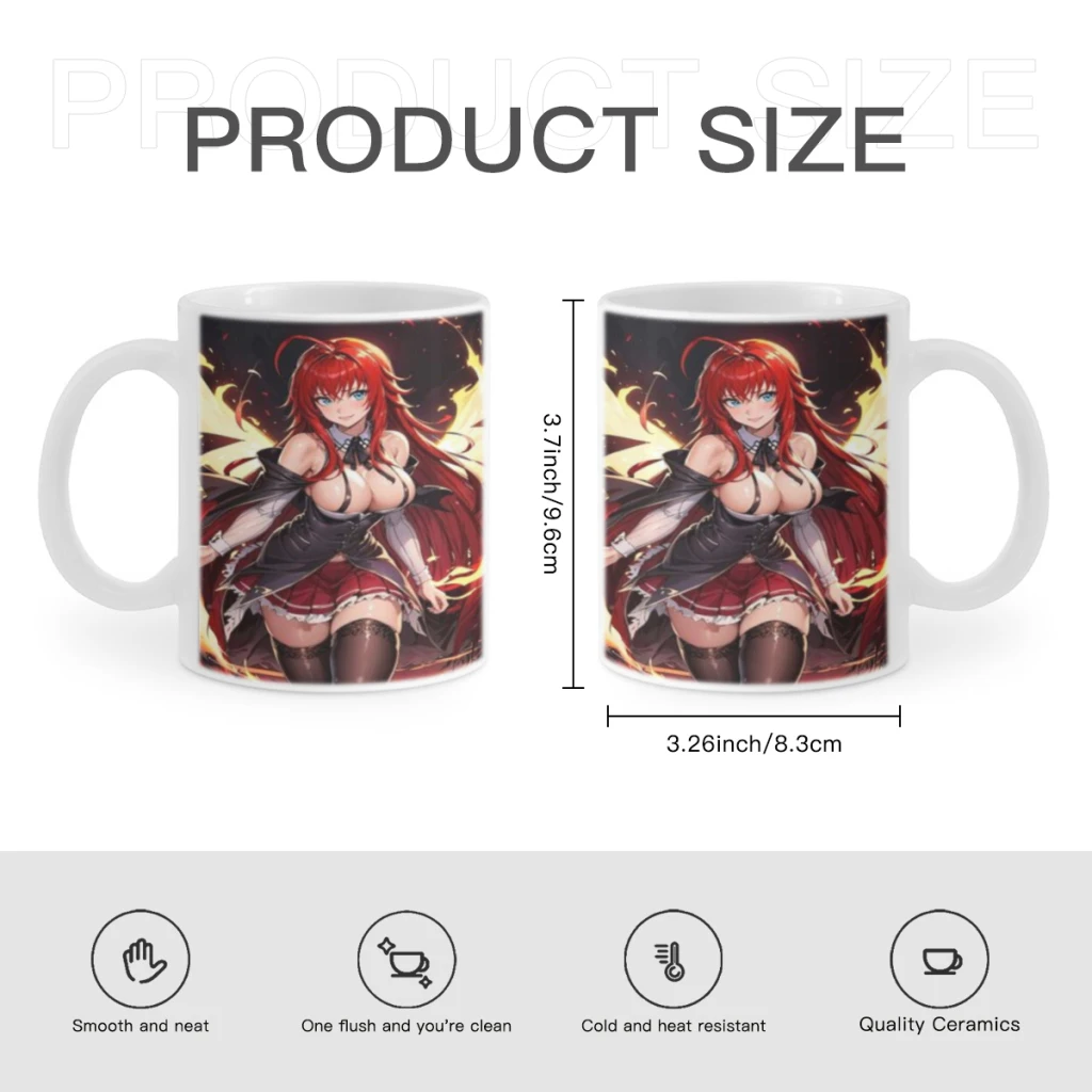 Anime High School DxD Free shipping Coffee Mug Custom Tea Cup Black Milk Beer Mugs Lovers Friends Gifts