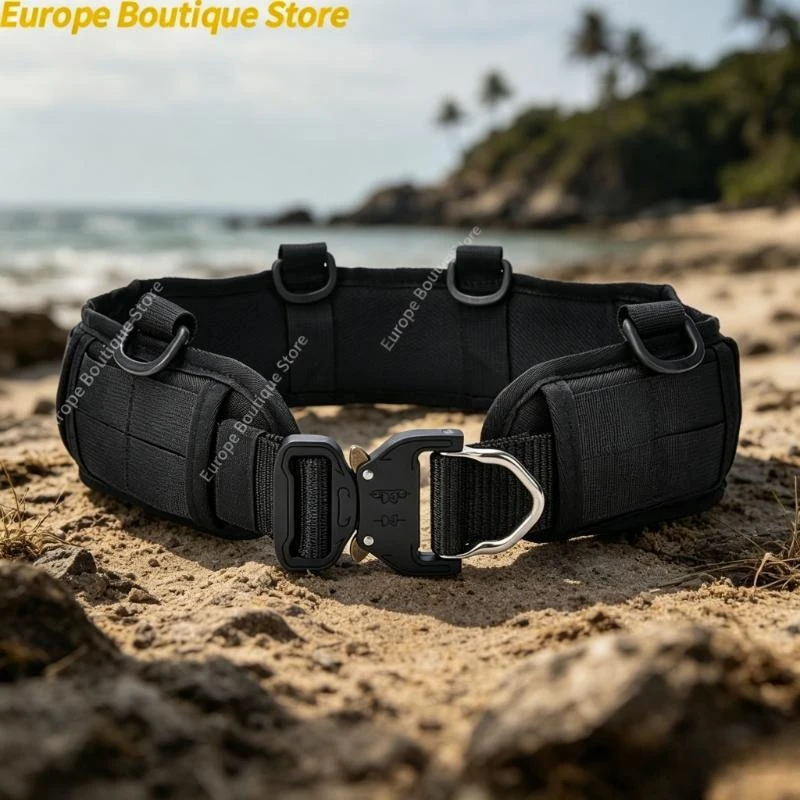 

Cobra Design Tactical Hip Belt, MOLLE Frame Adjustable Waist Strap, Outdoor Drills & Riding Tactical Waist Supplies