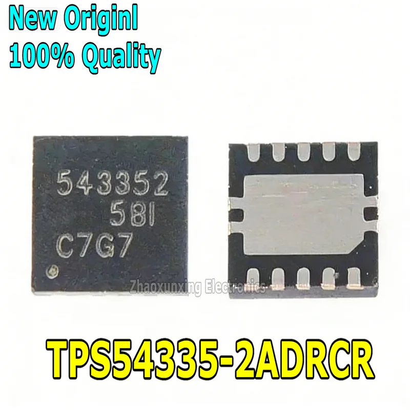 5~10PCS   New    TPS54335-2ADRCR    TPS543352    543352    QFN-10   Chipset