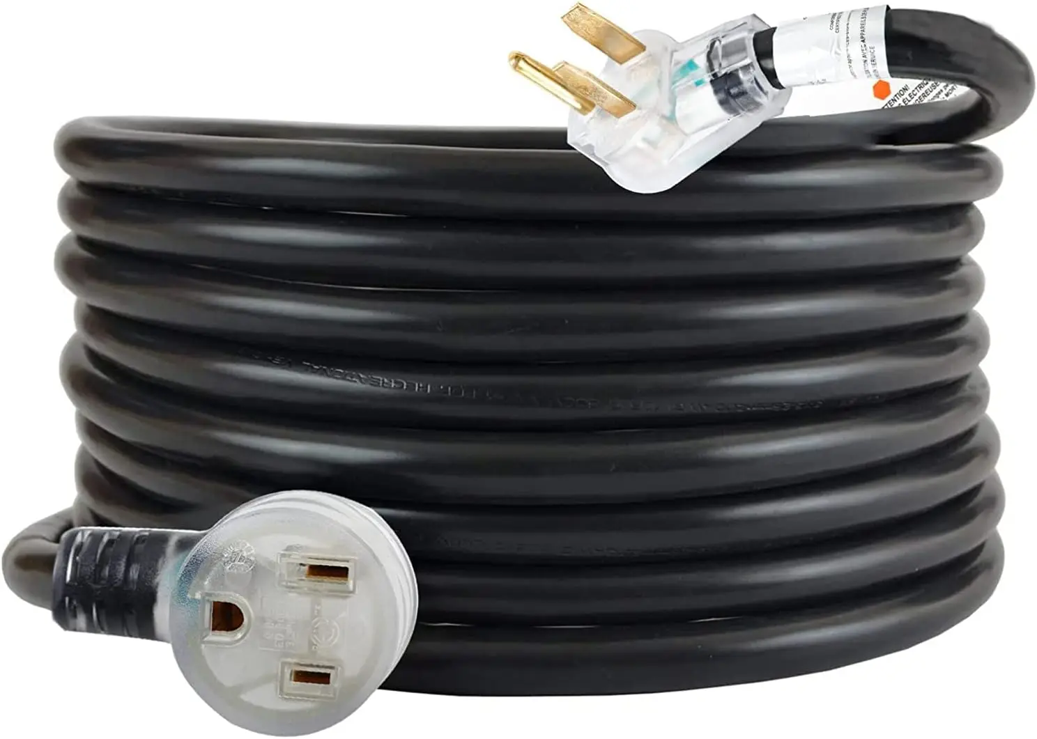

25FT 220V 50AMP Welder Extension Cord, 8 Gauge Heavy Duty Industrial NEMA 6-50 for MIG TIG