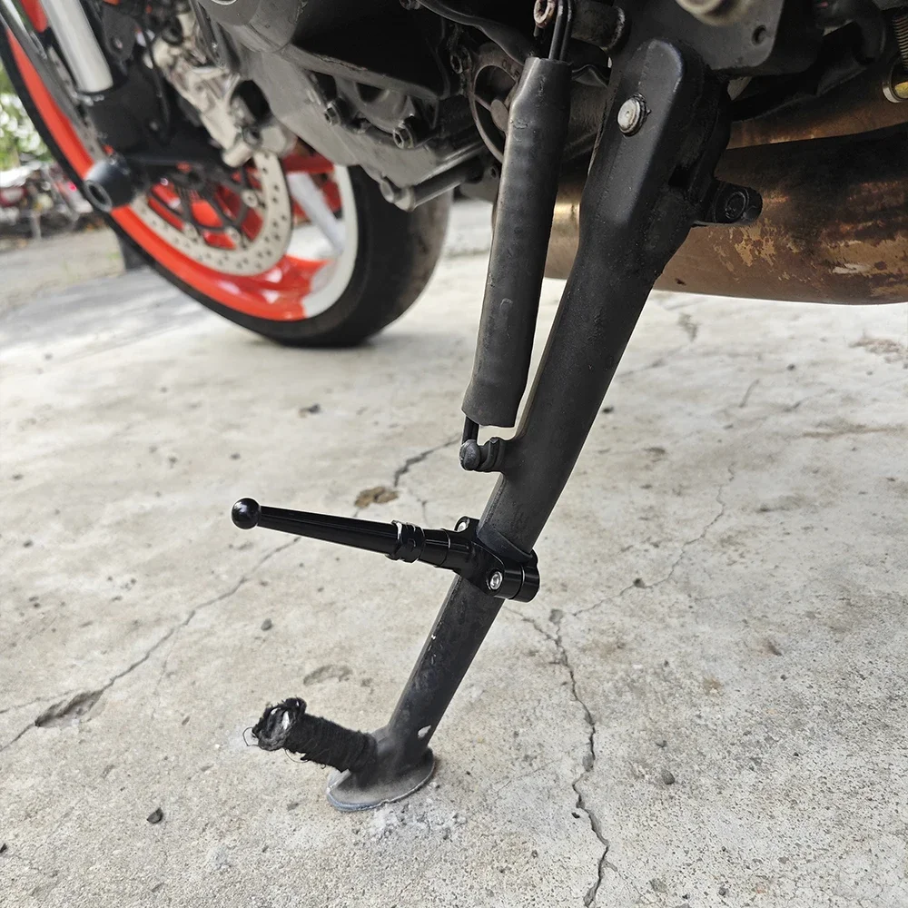 Motorcycle Accessories Anti-kicking Extension Rod Temple Stand Assistant Tool Support For QJ MOTOR SRT 550 800 SX 550SX 800SX