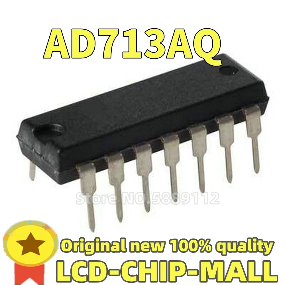

5PCS AD713AQ AD713A AD713 DIP14 IC