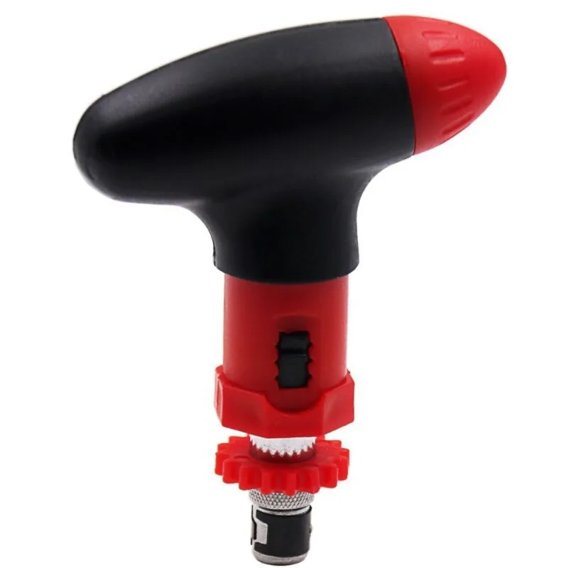 1PC/2PCS Manual T-Type Ratchet Screwdriver Quick Bolt Driver Batch 6.35 Mm Can Rotate Forward Reverse