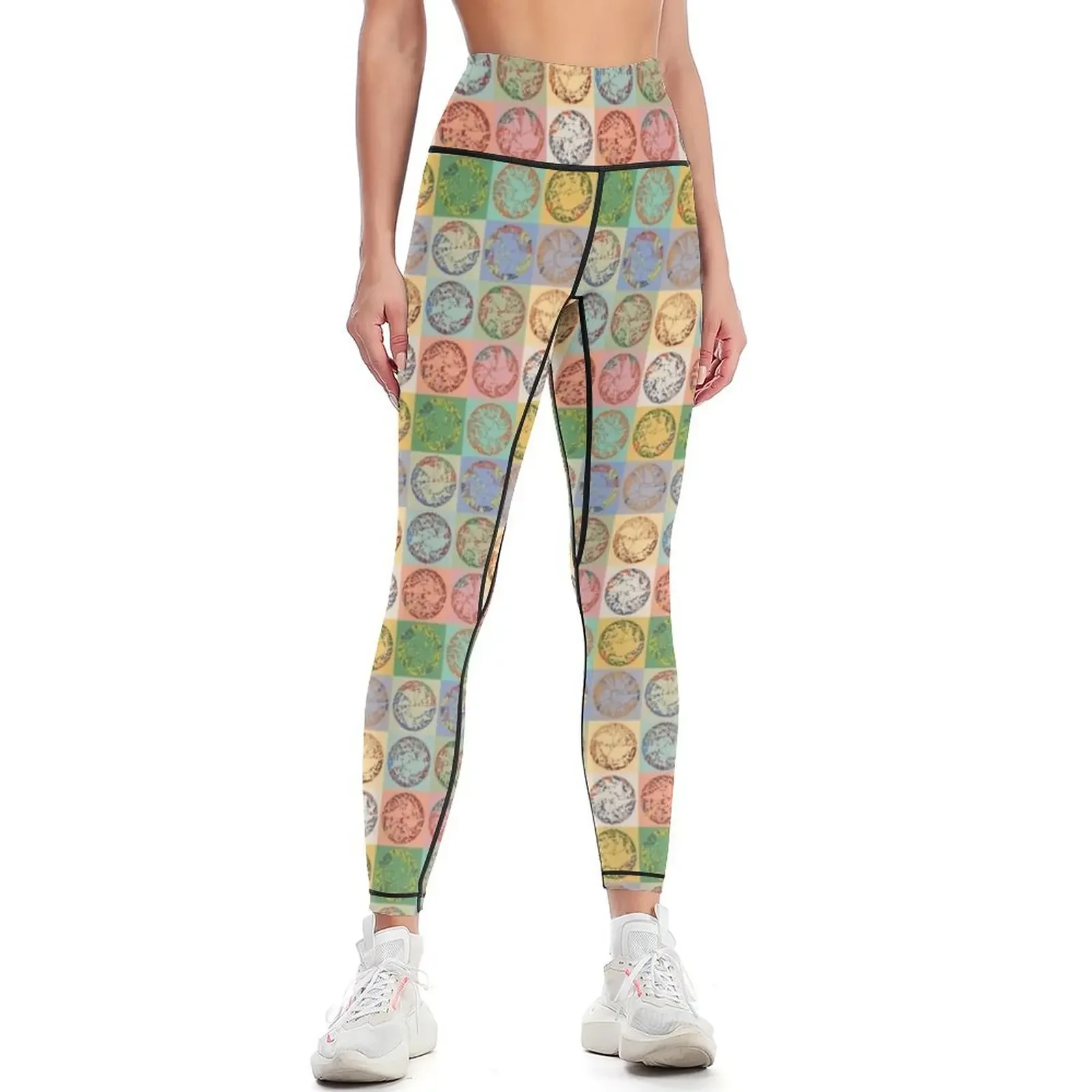 

Warhol Trees Leggings exercise clothing for flared joggers for Sports female Womens Leggings