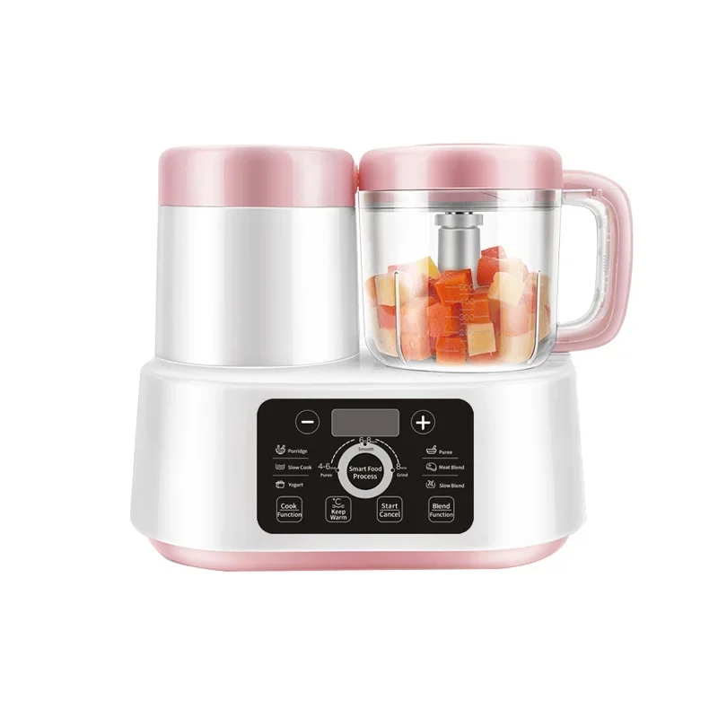 2 in 1 Baby Food Processor with Blender and Steamer