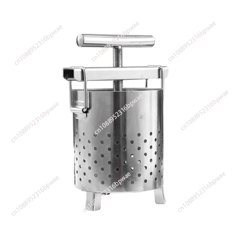 2L Household small manual stainless steel vegetable stuffing press crushed honey press dehydrator stuffing juicer